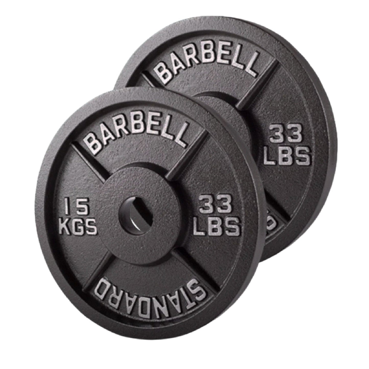 Cast Iron Weight Plates – Premium Strength Training Discs for Home & Commercial Gyms – Singles, Pairs & Full Sets with Optional Barbells
