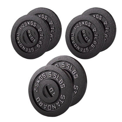 Cast Iron Weight Plates – Premium Strength Training Discs for Home & Commercial Gyms – Singles, Pairs & Full Sets with Optional Barbells
