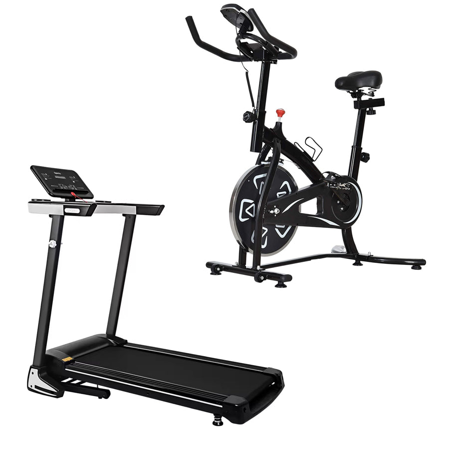 T103 Foldable Treadmill – Compact 14km/h Running Machine with LED Display – Cushioned Belt for Low-Impact Workouts – Space-Saving Home Fitness Equipment