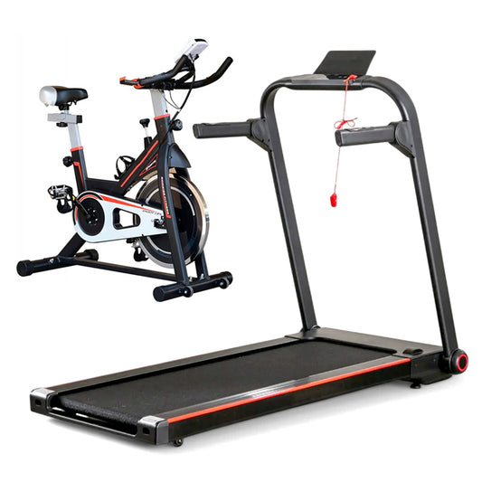 T103 Foldable Treadmill – Compact 14km/h Running Machine with LED Display – Cushioned Belt for Low-Impact Workouts – Space-Saving Home Fitness Equipment