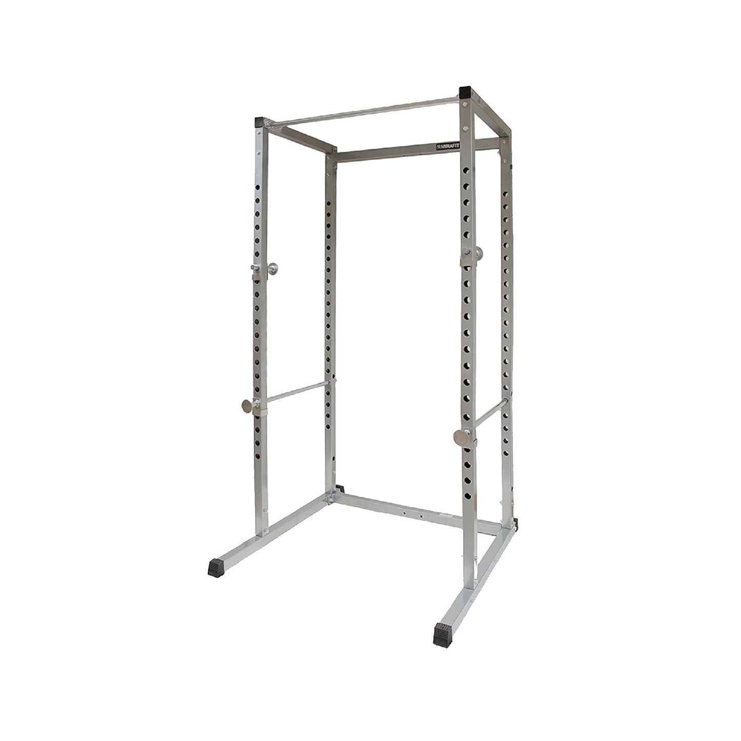 G100 Heavy-Duty Power Rack – Reinforced Steel Squat Cage with Pull-Up Bar & Adjustable Positions for Squats & Bench Press