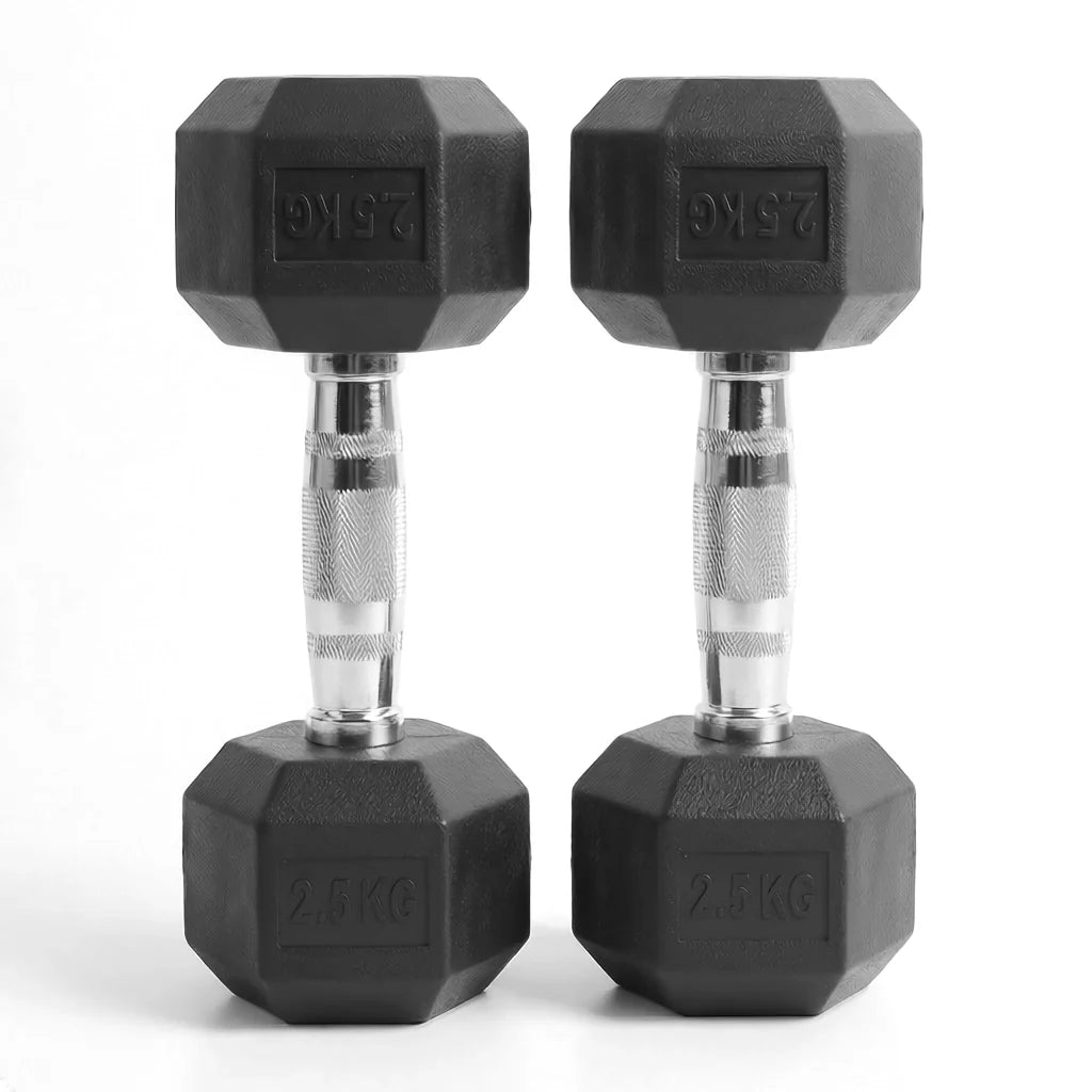 Hex Dumbbell Pairs 1kg to 60kg