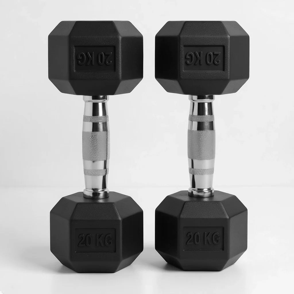Hex Dumbbell Pairs 1kg to 60kg