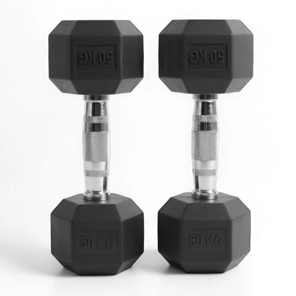 Hex Dumbbell Pairs 1kg to 60kg