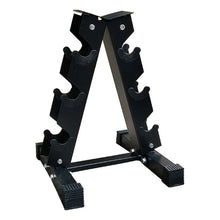 Black metal drink holder on a white background