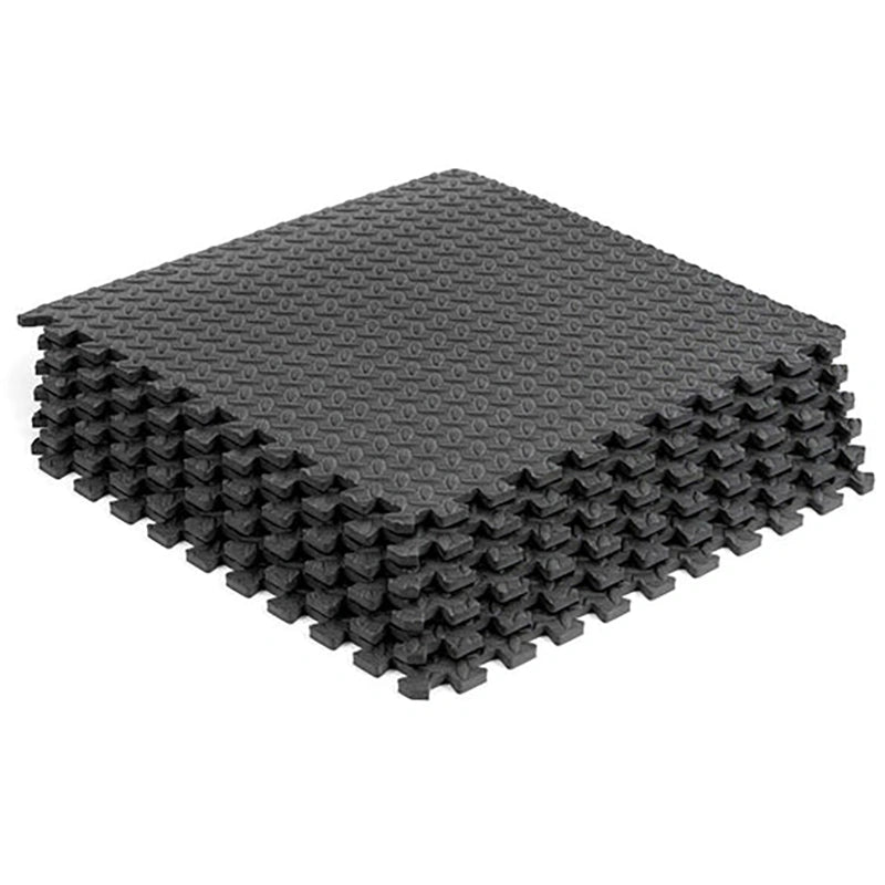 Interlocking EVA Foam 10 mm Puzzle Exercise Mat  – Non‑Slip Durable Rubber-style Home Gym Flooring Tiles for Strength & Workout Rooms