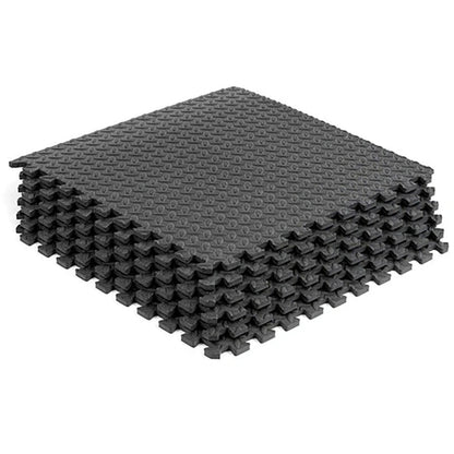 Interlocking EVA Foam 10 mm Puzzle Exercise Mat  – Non‑Slip Durable Rubber-style Home Gym Flooring Tiles for Strength & Workout Rooms