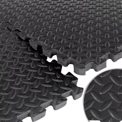 Interlocking EVA Foam 10 mm Puzzle Exercise Mat  – Non‑Slip Durable Rubber-style Home Gym Flooring Tiles for Strength & Workout Rooms