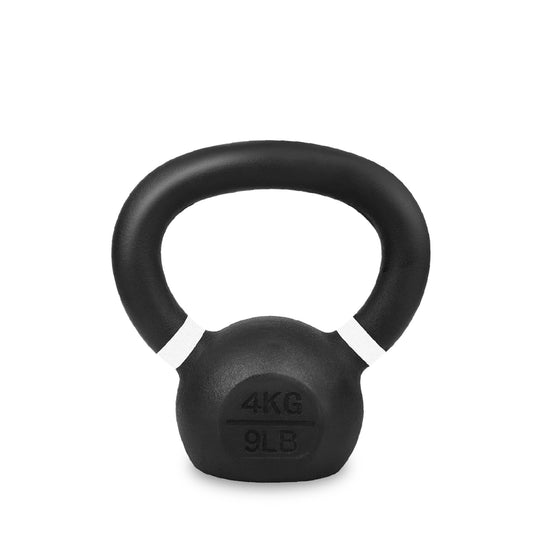 Cast Iron Kettlebells – Solid Build with Smooth Wide Handles – Multiple Weights for Home Gyms & Fitness Centres