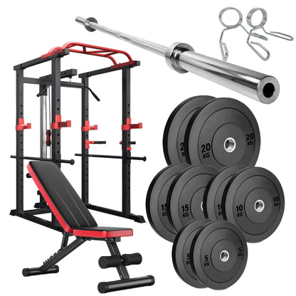 LAT Pulldown Machine – Dual Pulley Cable System with Adjustable Seat for Back & Upper Body Strength Training at Home