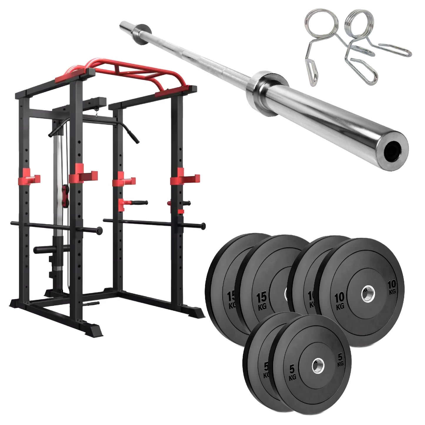 LAT Pulldown Machine – Dual Pulley Cable System with Adjustable Seat for Back & Upper Body Strength Training at Home