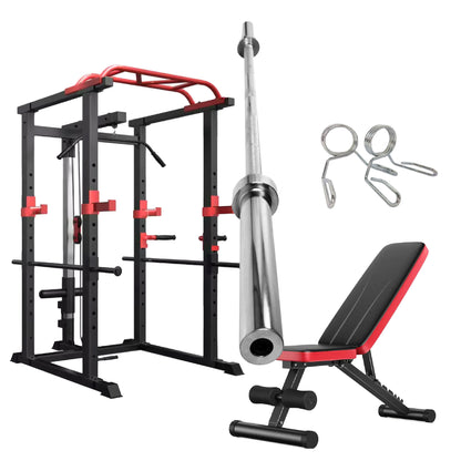 LAT Pulldown Machine – Dual Pulley Cable System with Adjustable Seat for Back & Upper Body Strength Training at Home