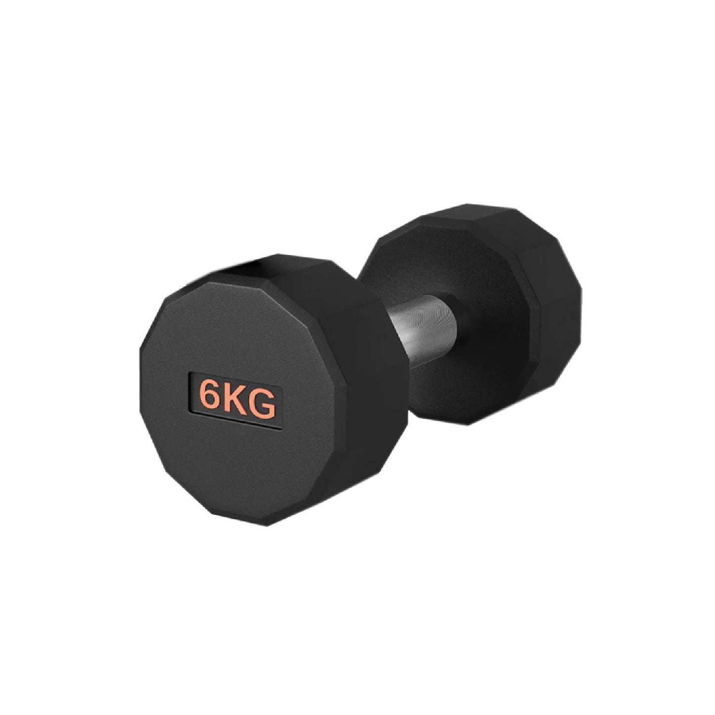 Premium Round Hex Dumbbells – Rubber-Coated, Knurled Grip, Anti-Roll Design – Singles, Pairs, Sets & Optional Rack