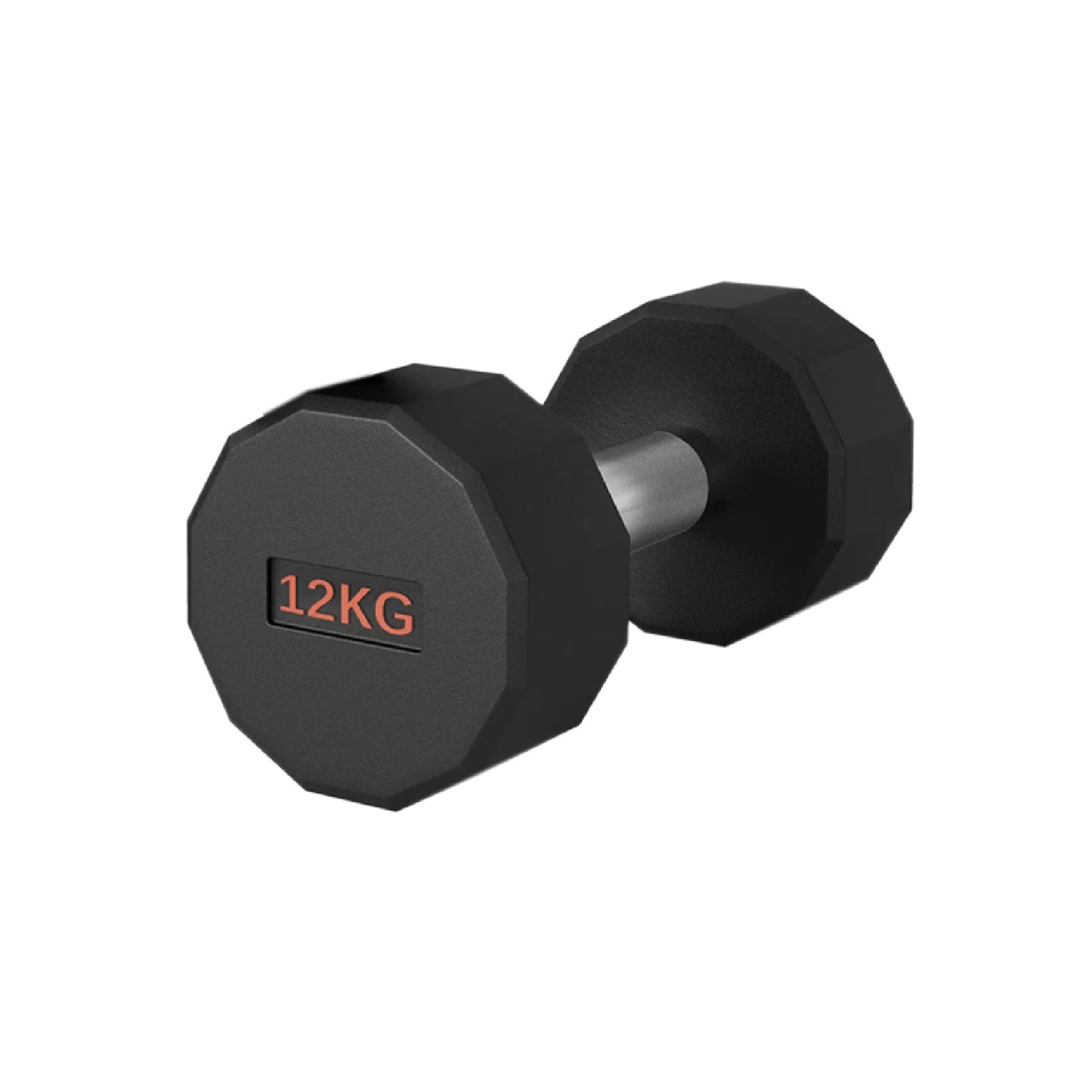 Premium Round Hex Dumbbells – Rubber-Coated, Knurled Grip, Anti-Roll Design – Singles, Pairs, Sets & Optional Rack