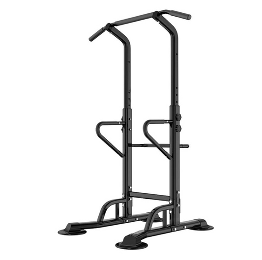Multi-Function Power Tower Pull-Up & Dip Station – Height Adjustable Home Gym Tower with Push-Up Bar, Ab Handles & Heavy-Duty Steel Frame