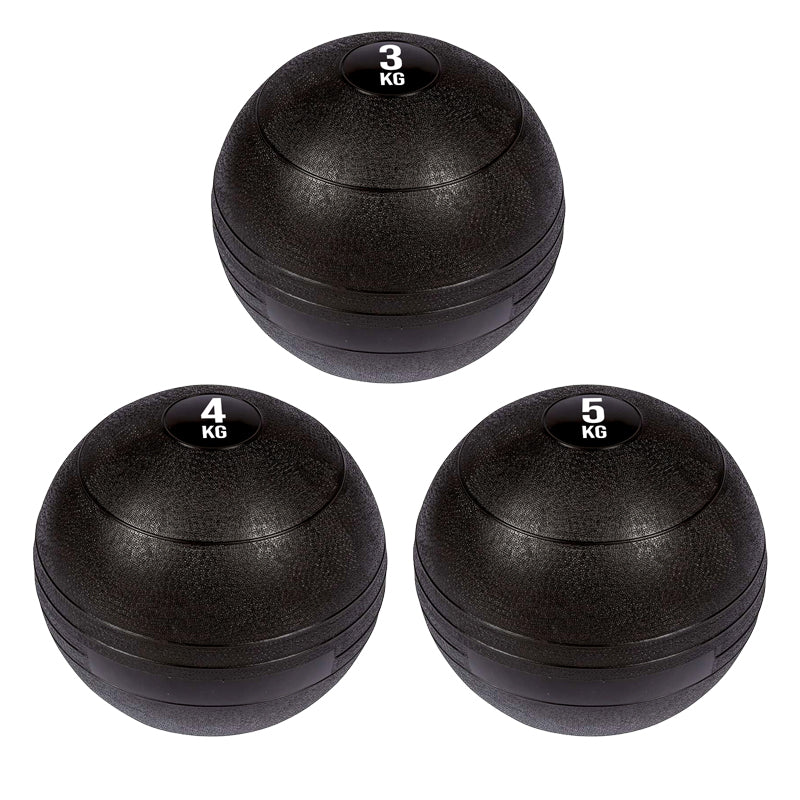 Heavy-Duty Slam Balls – No-Bounce, Textured Grip Workout Balls (3kg–25kg) for CrossFit, MMA, Strength & Core Training