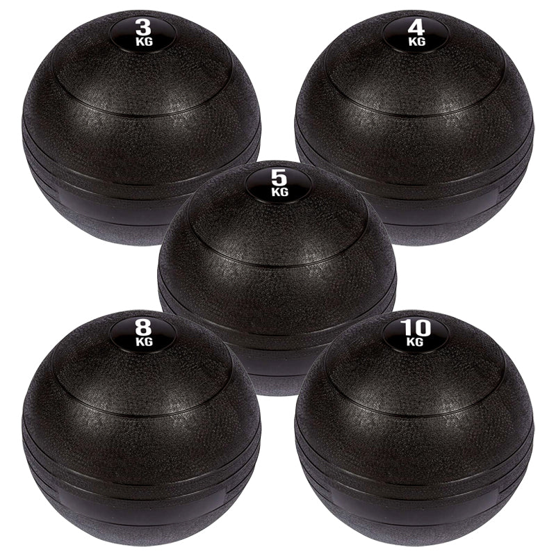 Heavy-Duty Slam Balls – No-Bounce, Textured Grip Workout Balls (3kg–25kg) for CrossFit, MMA, Strength & Core Training