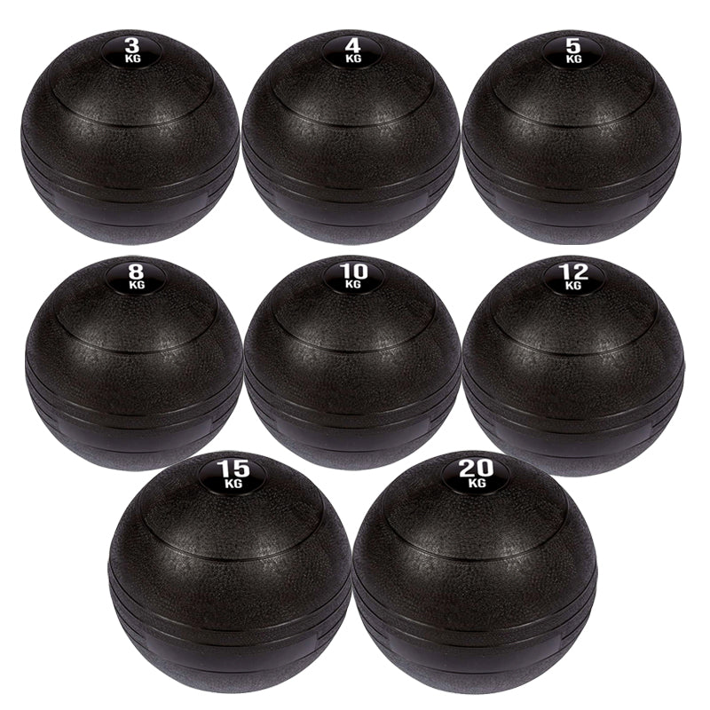 Heavy-Duty Slam Balls – No-Bounce, Textured Grip Workout Balls (3kg–25kg) for CrossFit, MMA, Strength & Core Training