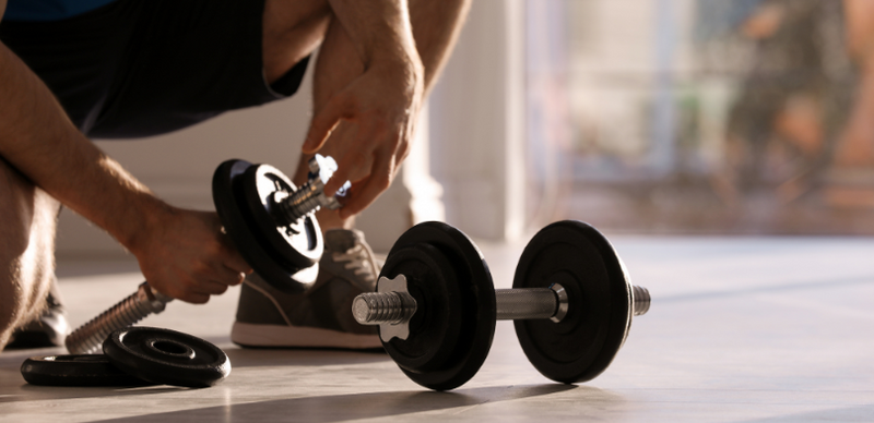 ADJUSTABLE DUMBBELLS