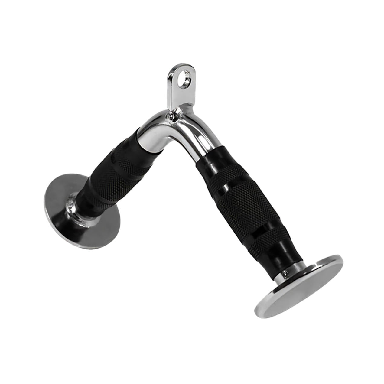 Cable Machine Attachments Set – Chrome Bars, Textured Handles & Adjustable Leg Cuff for Full-Body Strength Training in Home Gym