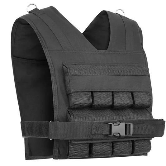 30KG Adjustable Weighted Vest for Men & Women – Heavy-Duty Strength, Running & Cardio Training Vest – Secure Fit for Gym, CrossFit & Endurance Workouts